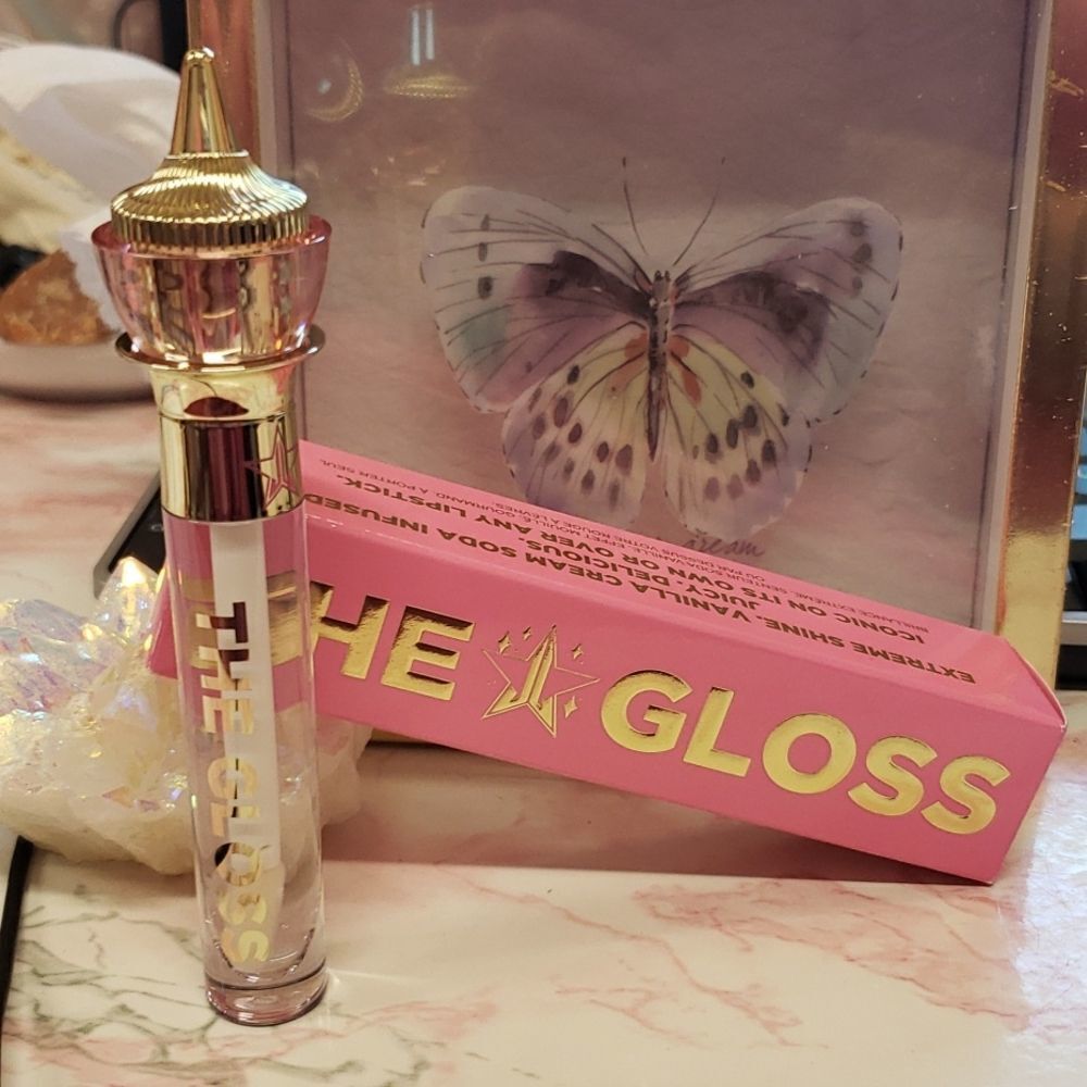 THE GLOSS LET ME BE PERFECTLY CLEAR JS COSMETICS NIP